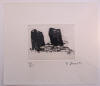 Richard Serra Radierung Etching Auflage 75 Edition 75