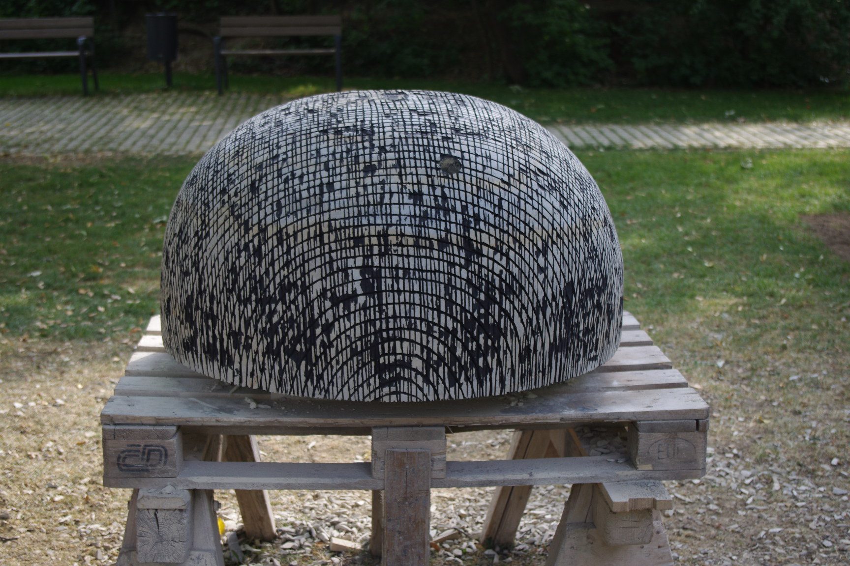 Marbach / Schillerhöhe  - Skulptur von Dieter Kränzlein