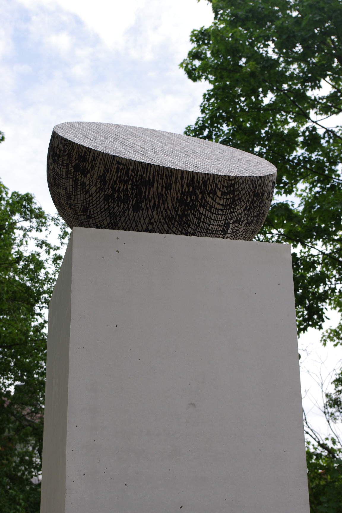 Marbach / Schillerhöhe  - Skulptur von Dieter Kränzlein